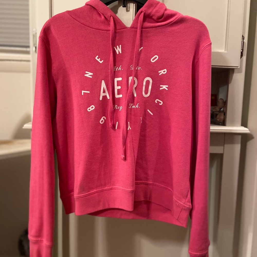 pink aeropostale hoodie💕